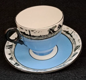 Cup and saucer - Brittania Pottery - Scotland - 1930's - Picture 1 of 6