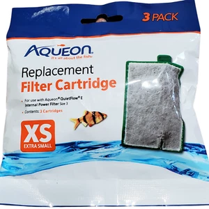 AQUEON - REPLACEMENT FILTER CARTRIDGE X-SMALL - 3-PK - NEW! - Picture 1 of 1
