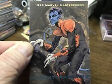 1993 SKYBOX MARVEL MASTERPIECE  # 72 NIGHTCRAWLER