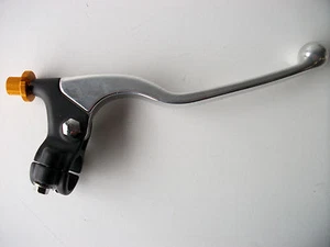 NUOVA LEVA FRENO ANTERIORE MOTO UNIVERSALE PRE 65 BRITISH TRIUMPH BSA TIPO CAVO - Foto 1 di 1