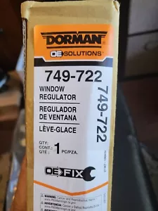 Dorman 749-722 Rear Driver Side Window Regulator Compatible 2001-2007 Highlander - Foto 1 di 8