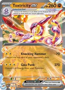 Toxtricity ex 100/182 PAR Paradox Rift Pokemon Card NM - Picture 1 of 1