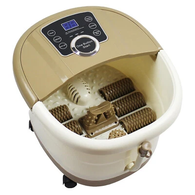 NEW Yosager Portable Digital Foot Spa Massager with Rolling Massage & Heat Wave - Image 1 of 4