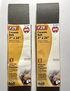 MENGE 2 - SHOPSMITH P 120 KERAMIK SCHLEIFBAND 3" x 24" MODERAT Nr-12532 - Bild 1 von 2