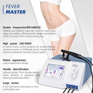 Tecar Therapy Monopolar RF Diathermy RET CET Lifting Facial Máquina Quema Grasa - Imagen 1 de 10