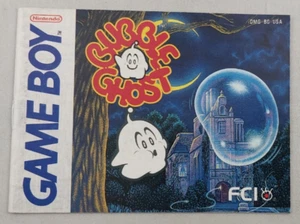 Bubble Ghost (Nintendo Game Boy) solo manual de instrucciones - Imagen 1 de 3