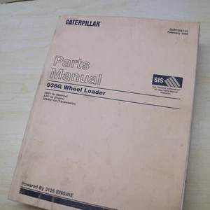 CAT Caterpillar 938G Wheel Loader Parts Manual Book Catalog spare SEBP2567 list - Picture 1 of 6
