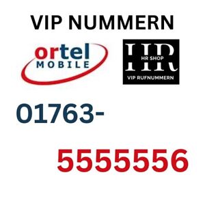 Handynummer /Ortel prepaid Simkarte / Liecht Merkbare Nummer
