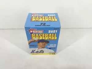 Tarjeta coleccionable de béisbol Topps Heritage 2021 MLB caja bláster sellada - Imagen 1 de 6