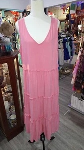 Grae Linen Ladies Pink Linen Blend Dress size 12 - Picture 1 of 5