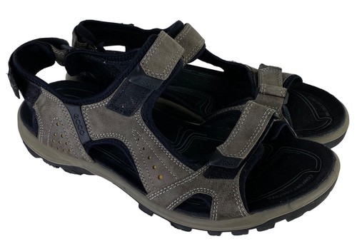 Scarpe sandali sportivi ECCO Yucatan 47 US 13 13 5 pelle marrone escursionismo outdoor r