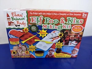 Elves Behavin' Badly Poo & Kiss 6 Piece Elf Fun Set - Picture 1 of 1