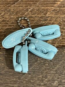 X4 60’s Bell Blue Princess Rotary Phone Keychain Its Little Its Lovely It Lights
