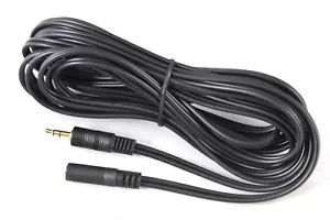 ROX MJ-1 Estéreo 3.5mm Mini Jack Enchufe a Enchufe 5 Metros Extensión Cable - Imagen 1 de 1