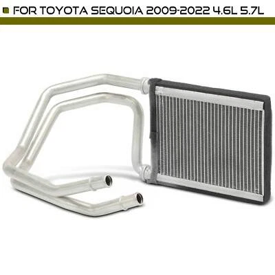 Núcleo calefactor climatización con tubo para Toyota Sequoia 2009 2010 2011 2012-2022 parte trasera Foto 1 de 4