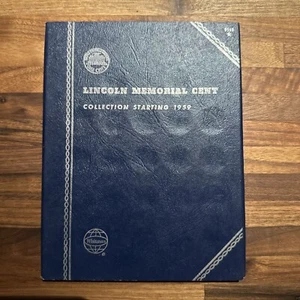 NOS Lincoln Memorial Cent Collection Starting 1959 Whitman 9000 Album Folder  - Picture 1 of 7
