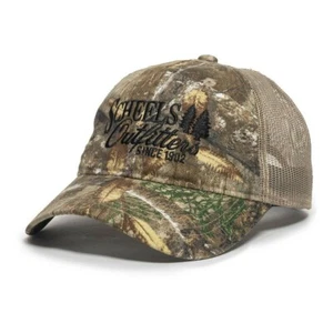 SCHEELS OUTFITTERS 1902 Mesh-Back HAT CAP.  "Edge CAMO". OSFA snapback. Hunting - Picture 1 of 2