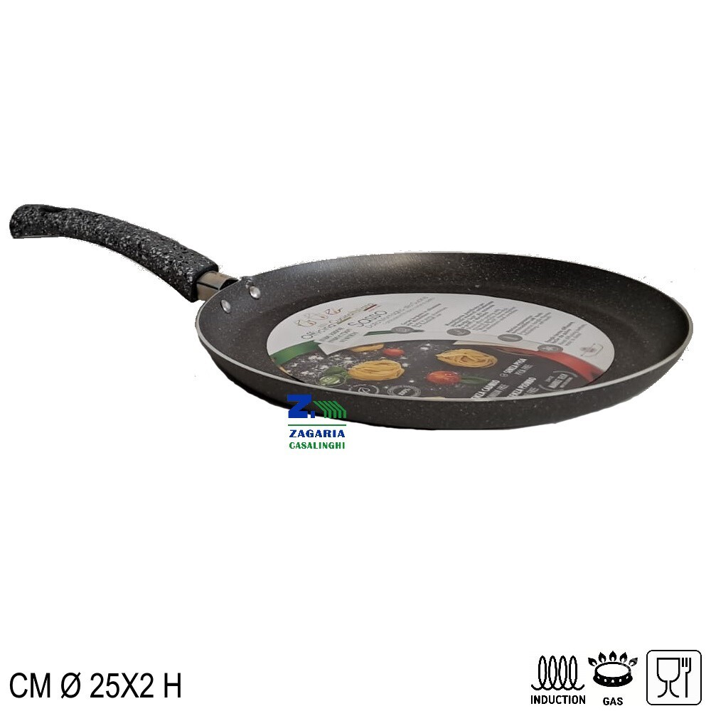 Stampo Alto Per Torte Lacor 22 Cm - Alluminio Antiaderente Nero
