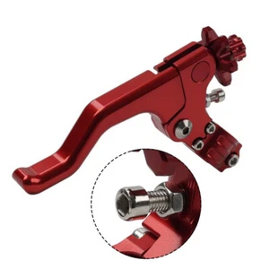 Palanca de embrague universal Stunt rendimiento cable tirar 7/8 1 dedo motor rojo - Imagen 1 de 11