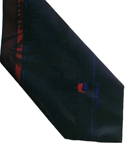 Cricket Tie Mens Necktie Retro OLDHAM CC - Picture 1 of 4