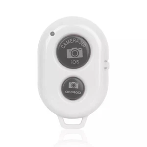 Wireless Remote Control Selfie Camera Shutter for Monopod iPhone XR XS 8 Samsung - Picture 1 of 25