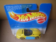 1992 Hot Wheels Dodge Viper RT/10 Yellow Gold Hot Shots Original Packaging