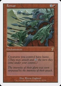 MTG FERVOR PLAYED - ARDORE - 7TH - MAGIC IT - Imagen 1 de 1