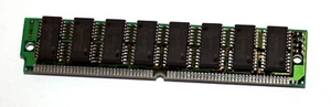 32 MB EDO-RAM 72-pin non-Parity PS/2 Simm 60 ns 'Chips: 16x Micron MT4C4M4E8DJ-6 - Imagen 1 de 2