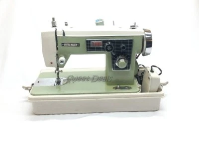 Портниха DeLuxe швейная машина зигзаг металлический чехол и 10 отверстий бобины - Изображение 1 из 2