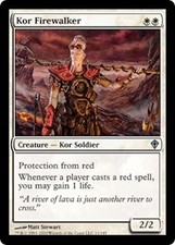 Kor Firewalker *JAPANESE* MTG Worldwake Uncommmon EDH Modern