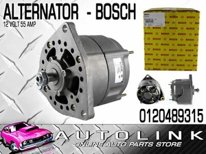 ALTERNATOR BOSCH 12V 55 AMP - COMMERCIAL VEHICLES , TRUCKS , MACHINERY EQUIPMENT - Picture 1 of 7