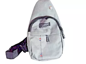 Modische graue Schultertasche Ecenic Messenger Bag kleine Aufbewahrungstasche bissexuell - Bild 1 von 6