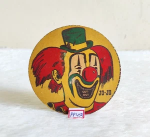 1940s Vintage Jo-Jo Jocker Graphics Cardboard Lid Old Collectible PP452 - Picture 1 of 4