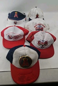 Vintage Los Angeles, California, Anaheim Angels Mütze & Schirmmütze Lot *siehe Bilder* - Bild 1 von 16