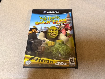 Shrek: Smash n' Crash Racing (Nintendo GameCube, 2006) With Manual - Image 1 of 3