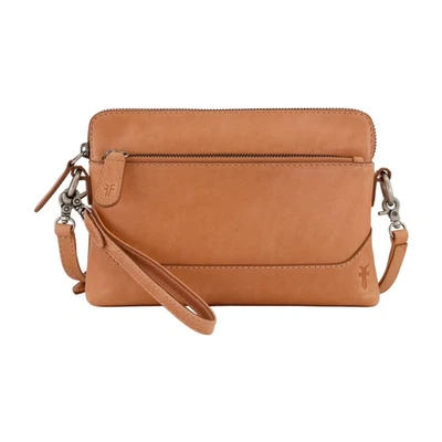 Bolso Bandolera Muñequera Frye Melissa 100% Cuero Genuino Para Mujer Albaricoque Foto 1 de 4