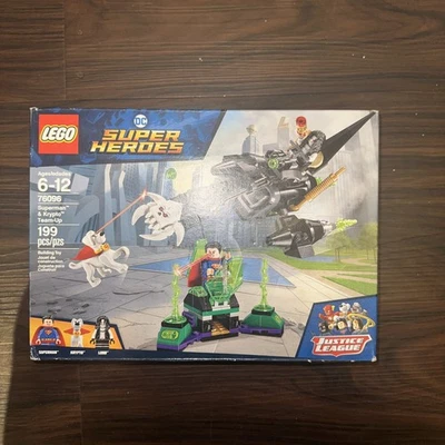 LEGO 76096 DC Super Heroes Superman & Krypto Team-Up Sealed Damage Box - Image 1 of 4