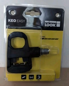 (999) LOOK Keo Easy Bike Pedals, Black, Cleats Incl, New - Picture 1 of 2