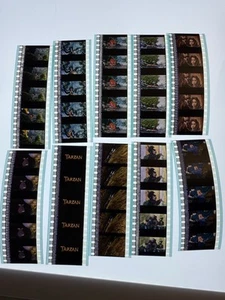 Lot Of Disney Tarzan 35mm film Strip cells 10 RARE B - Picture 1 of 1