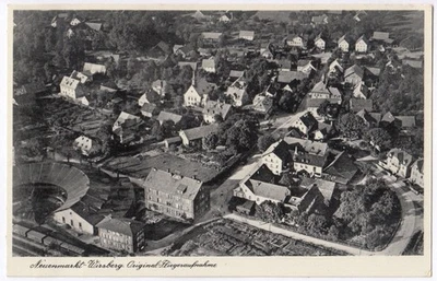 Neuenmarkt Wirsberg Original Fliegeraufnahme - Bild 1 von 2