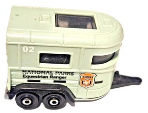 Matchbox 2017 Pony Trailer loose diecast National Parks Equestrian Ranger - Picture 1 of 5