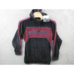 NUEVO CON ETIQUETAS Sudadera con Capucha Vintage ICEWEAR Ice-T Hip-Hop Rap Terciopelo Para Hombre Grande - Imagen 1 de 17