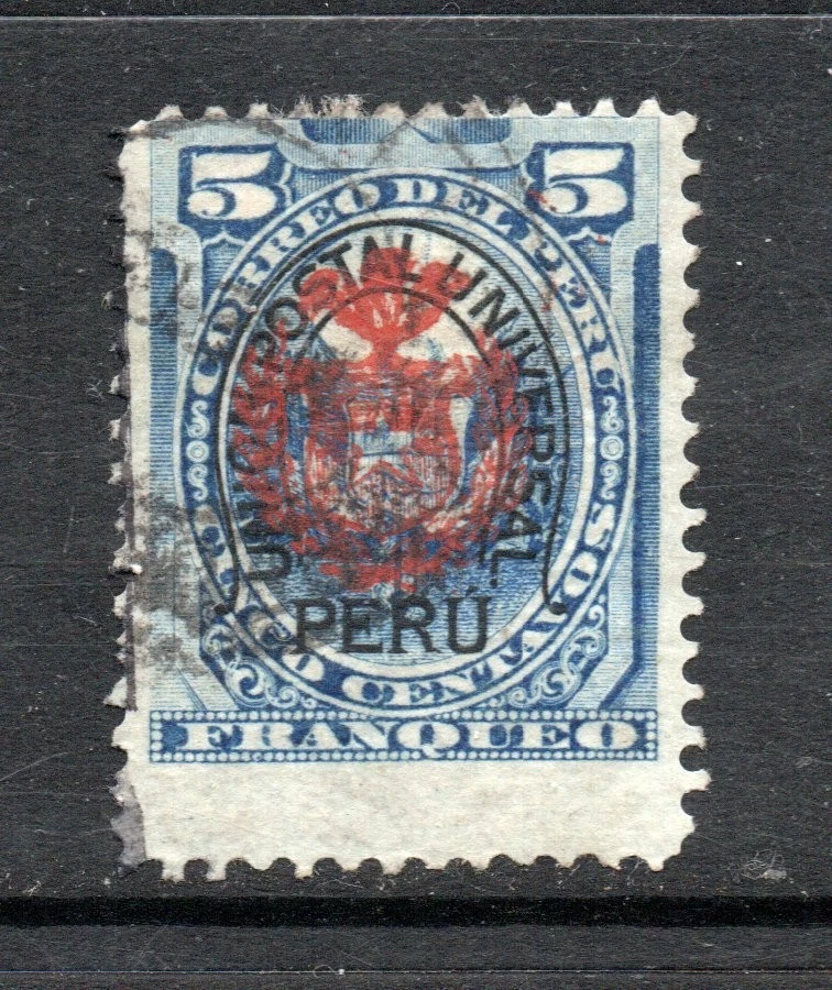 PERÚ, ESCUDO DE CHILE, GUERRA DEL PACIFICO, CIRCULADO, ver descripción #AGOS55 Foto 1 de 1