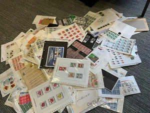 stamps clearance glory boxe 100+ unsold lots of mint huge lot - Picture 1 of 24