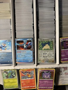 1000+ Pokemon Card Bulk Lot  Free Ex/V/VSTAR Rare + Holos | Perfect Gift - Picture 1 of 4