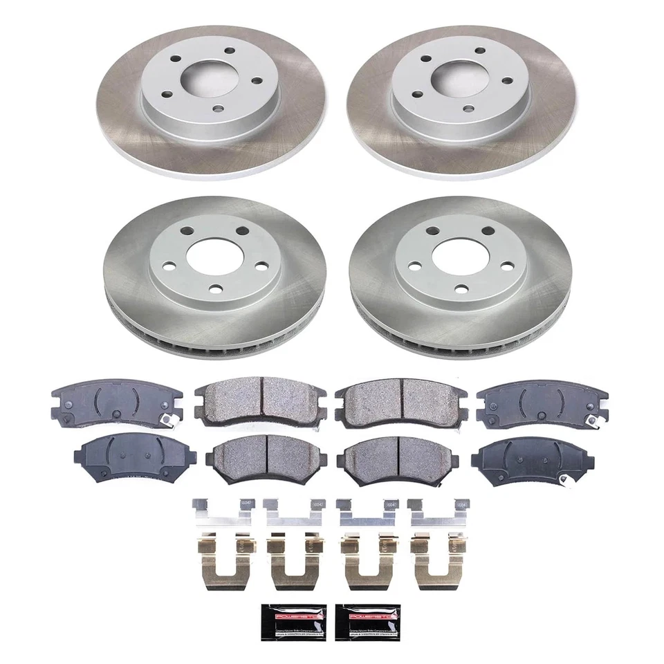 PowerStop SC2556 Disc Brake Kit For Pontiac Bonneville 2000-2005 Front Rear Foto 1 de 4