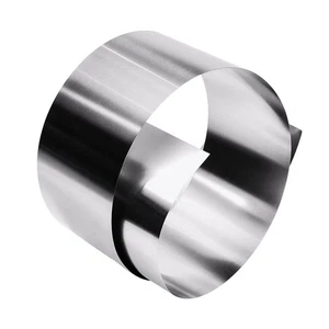 304 Stainless Steel Thin Plate Band Foil Sheet 0.01mm-0.6mm Metal Strip Roll - Picture 1 of 9