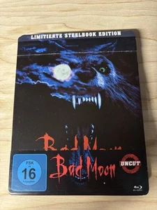 Bad Moon Blu Ray Steelbook Region B - Picture 1 of 5