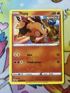 Pokemon Trading Card Free Ship (CA) Tepig 23/163 NM - Picture 1 of 2