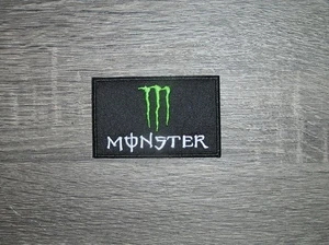 Monster Energy Drink Deportes Extremos Bordado Plancha En Parche 3" x 2" - Imagen 1 de 2